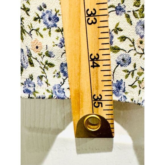 NWOT REFORMATION Idalia Printed Open Back Cutout Ruffle Sleeve Mini Dress 10US - Picture 10 of 16